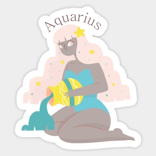 Aquarius Sticker